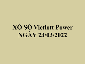 Xổ số Vietlott 6/55 hôm nay- kết quả xổ số vietlott power